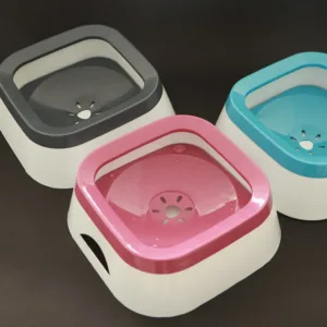 Pets Bowl Without Spill Drinking Water Dispenser