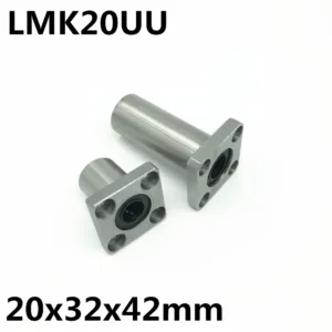 20mm shaft linear bearing square flange ball bearing