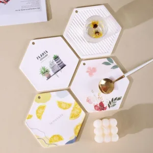 Mat Cup Bar Mug Flower Plant Drink Pads
