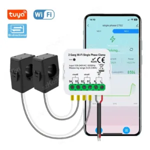 1/2Gang Tuya Smart WiFi Energy Meter