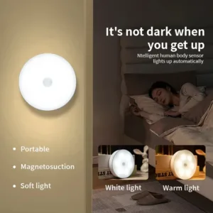 3PCS LED Motion Sensor Light Night Light